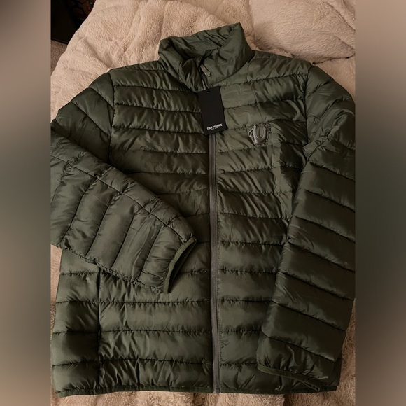 True Religion Light Puffer Jacket - Picture 2 of 4